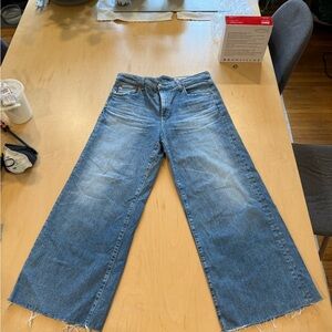 AG Adriano Goldschmied Flare Blue Jeans
